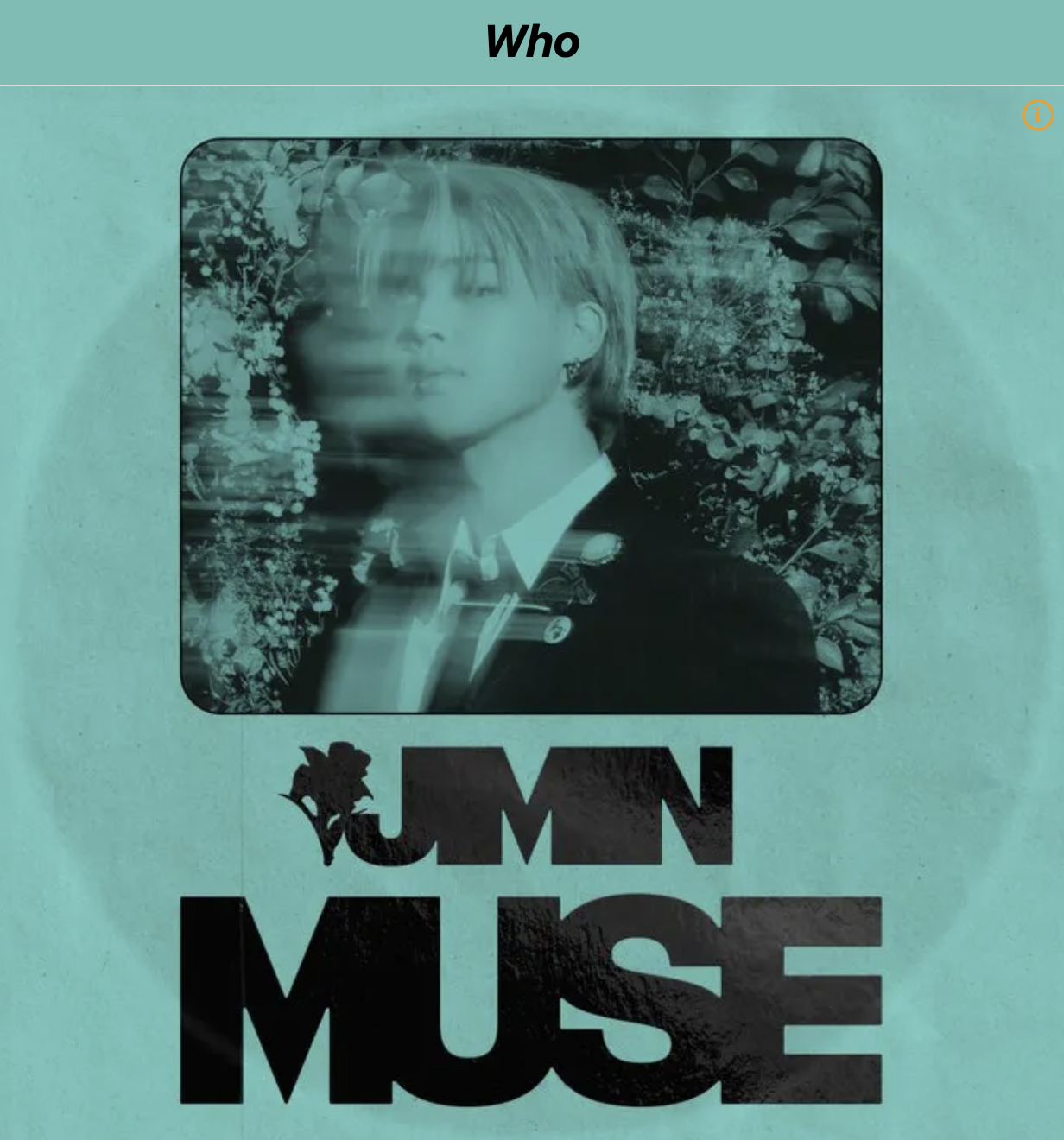 지민' 앨범 포스터